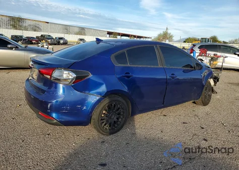 2017 Kia Forte Lx z USA, uszkodzony, nr VIN 3KPFK4A79HE141014